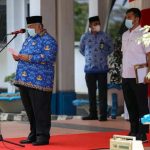 Gubernur Sultra Jadi Inspektur Upacara Peringatan Hari Bakti Rimbawan Ke 39