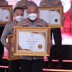 Polresta Kendari Raih Penghargaan Dari KemanPAN-RB Kategori Pelayanan Prima
