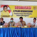 Ridwan Bae Sosialisasikan Empat Pilar Kebangsaan di Kendari 