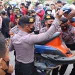 Hari Pertama Ramadhan Polisi Razia Puluhan Unit Sepeda Motor Cegah Balap Liar 