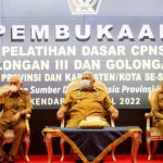 Gubernur Sultra Buka Latihan Dasar CPNS 2022