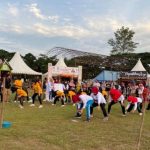 Lomba Bola Gotong Putri Antar OPD dan Kecamatan Semarakkan Peringatan HUT Kota Kendari