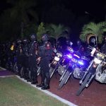 Cegah Terjadinya Kriminalitas di Kota Kendari, Sebanyak 293 Personil Aparat Gabungan Kembali Diturunkan Gelar Patroli