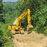 PT GKP Bantu Akses Perbaiki Akses Jalan di Konawe Kepulauan 