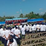 Upacara HUT Muna Barat ke-8 Digelar di Lapangan Marobea 