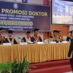 Kabid PJPA Dinas SDA dan Bina Marga Sultra, Syukriyanto, Promosi Doktor di UHO