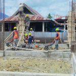 Rekanan Proyek Pembangunan Pasar Modern di Andoolo Utama Bantah Pekerjaanya tidak Becus