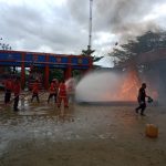 Tingkatkan SDM Tim Pemadam, Dinas Kebakaran Kota Kendari Gelar Latihan Dasar Peningkatan Kompetensi 