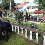 TNI-Polri di Sultra Bhakti Sosial Sambut HUT RI ke-77