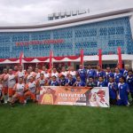 Pemkot Kendari Tanding PWI Sultra Saat Resmikan Lapangan Futsal
