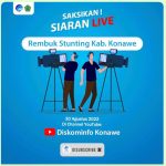 Besok, Diskominfo Konawe bakal Live di YouTube “Rembuk Stunting”