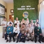 Percepatan Sertifikasi Tanah Milik dan Wakaf, BPN Konsel Teken MoU Dengan Tiga Lembaga