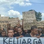 Peringati Tiga Tahun Kematian Randi-Yusuf, Ribuan Mahasiswa Bertandang ke Polda Sultra