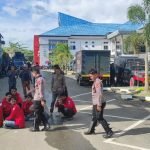 Demo Tolak Kenaikan BBM Jilid II Berakhir Kondusif di Gedung DPRD Sultra