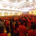 Claro Disulap Jadi Lautan Merah saat Rakorda PDIP Sultra