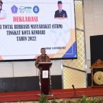 Deklarasi 5 Pilar STBM, Kota Kendari Baru Tuntaskan Satu Pilar