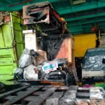Terbakar, Satu Unit Motor Listrik Hampir Hanguskan Kapal Fery New Rose Tujuan Kolut