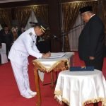 Asmawa Tosepu Dilantik Sebagai Pj Wali Kota Kendari
