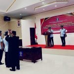 Lantik Pejabat Administrasi dan Pejabat Fungsional Ahli Madya, Ini Pesan Kakanwil Kemenkumham Sultra