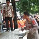 6,4 Kg Sabu Dibakar di Halaman Polda Sultra