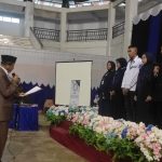 Rektor Universitas Karya Persada Muna Prof Usman Rianse Lantik Pejabat Struktural