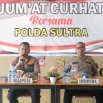 Persoalan Sengketa Tanah Jadi Aduan Warga Ranomeeto di Jumat Curhat Polda Sultra