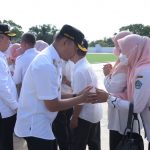 Gelar Apel Pagi Usai Cuti, Ini Pesan Asmawa Pada OPD dan ASN Pemkot Kendari