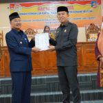 Bupati Surunuddin Serahkan LKPJ Tahun 2022