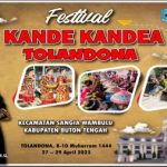 Semarak Festival Kande-Kandea Tolandona 2023, Bakal Dibuka Sandiaga Uno, Ada Pementasan Tarian Langka