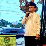 Peringati Harla PMII Ke-63, Dr La Ode Haji Polondu Launching Buku PKC PMII Sultra
