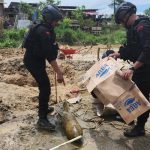 Buruh Bangunan di Kendari Temukan Bom Peninggalan Perang Dunia II