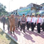 Ratusan Personil Gabungan Siap Pengamanan Idul Fitri di Baubau