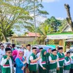 Daftar ke KPU, Rombongan DPW PKB Sultra Diiringi Silat Muna