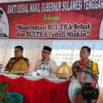 Kunjungi Bombana, Wagub Sultra Audensi di dengan Masyarakat Poleang Barat