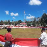 Kemeriahan HUT ke-78 RI di Desa Mantobua, Ada Kirab Bendera Pusaka dan Renungan Suci