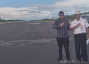 Pelapisan Runway Bandara Betoambari Tuntas Lebih Cepat