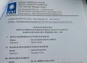 DPP PAN Berikan SK Ardin Sebagai Ketua DPD PAN Konawe gantikan Fahri Pahlevi Konggoasa