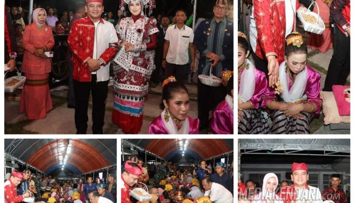 Pj Gubernur Sultra Disajikan Pesta Rakyat Saat Kunker ke Buton Tengah