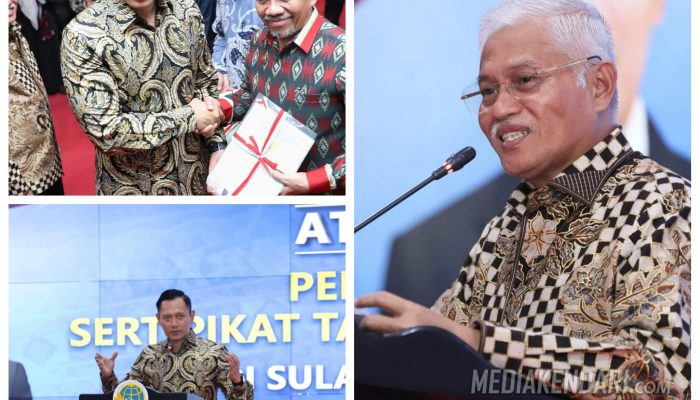 Menteri ATR/BPN ke Sultra, Asrun Lio Imbau Wali Kota dan Bupati Dukung Program PTSL