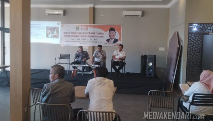 Peduli Warisan Budaya Lokal, Anggota DPRD Sultra Fajar Ishak  Membuatkan Perdanya