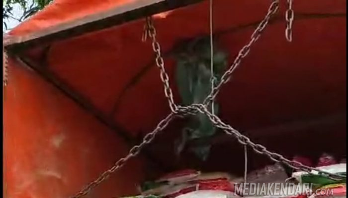 Beradar Video Satu Mobil Truk Memuat Beras Kemasan Ruksamin Diduga Berasal dari Konut Disalurkan di Muna