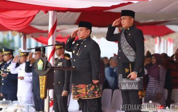 Pj Gubernur Sultra Jadi Irup Peringatan Hari Lahir Pancasila, Menyongsong 100 Tahun Indonesia Emas