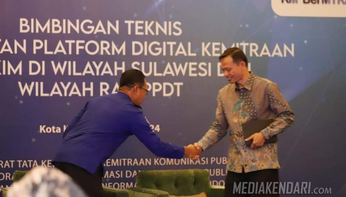 Bimtek Pemanfaatan Flatform Digital Kemitraan KIM Tingkat Nasional di Sultra