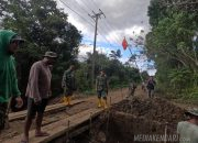 Dandim 1430/Konut Tinjau Langsung Kegiatan TMMD di Desa Aseminunulai