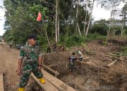 Dandim 1430/Konut Pantau Sasaran TMMD Ke-121 di Dua Titik Skala Prioritas