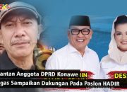 Tokoh Masyarakat Lalonggasu Meeto H Nusu Dukung Paslon HADIR Maju di Pilkada Konawe