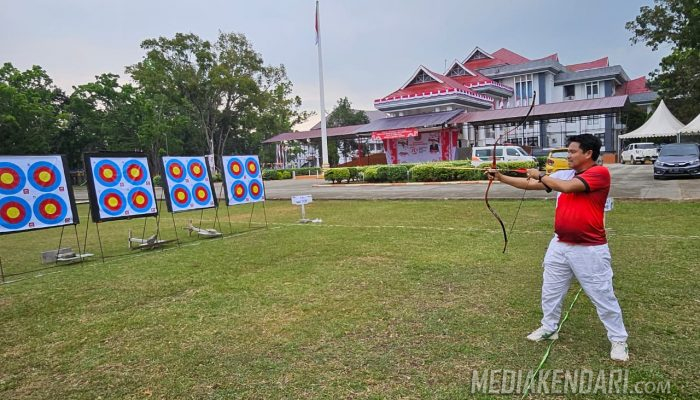 Rangkaian HUTRI ke 79 Tahun, KORMI Konawe Gelar Kejuaran Panahan