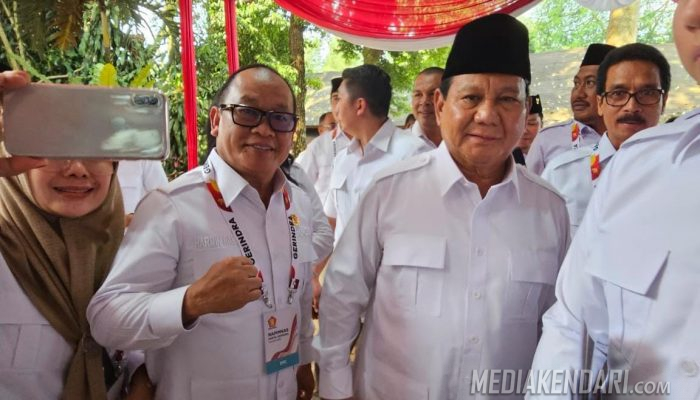 Ketua DPC Gerindra Konawe Harmin Ramba Hadiri Rapimnas Gerindra di Hambalang