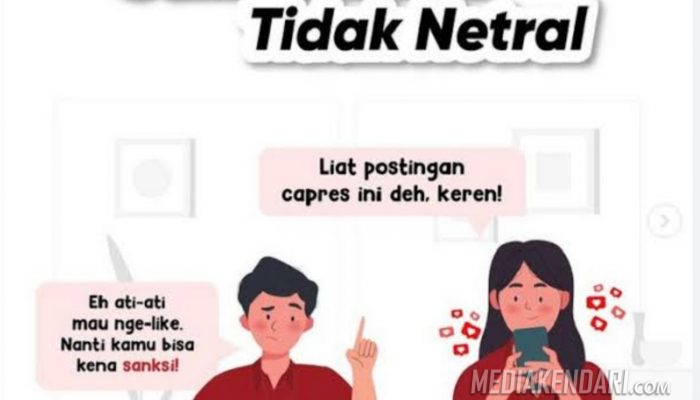 Selain ASN Fajar Meronda, Dugaan Terlibat Politik Praktis  Lurah Tuoi dan Lurah Anggaberi di Facebook, Bawaslu Konawe Teruskan ke BKN dan KASN