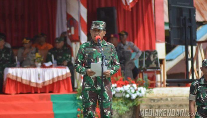 Brigjen TNI Tri Saktiyono Tutup TMMD Ke-121 Kodim 1430/Konut